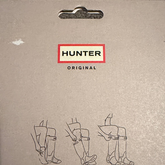 NIB Hunter Boot Socks Tall- M- Dark Gray - Picture 7 of 8